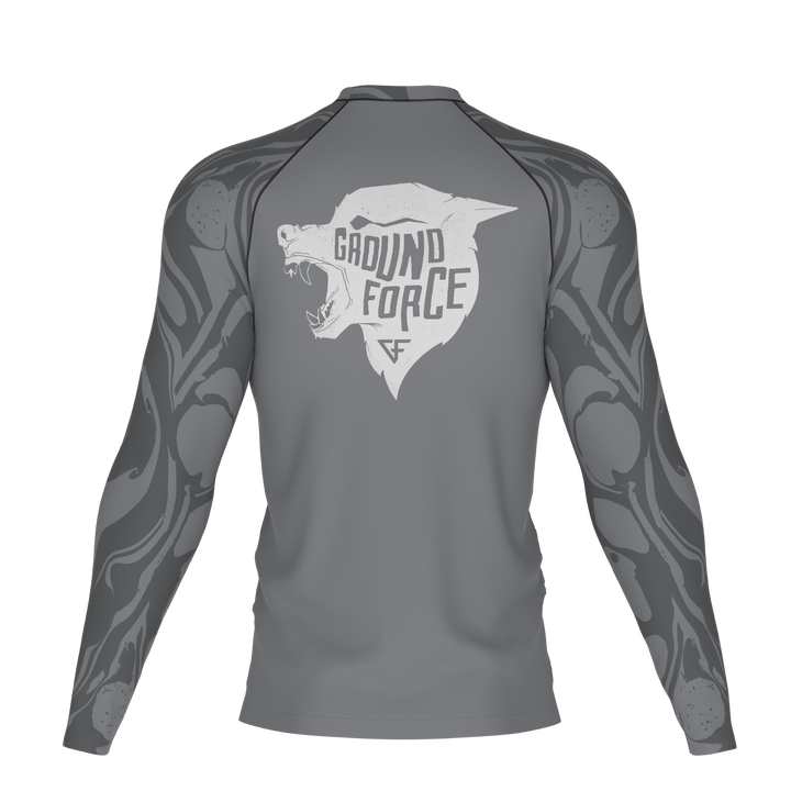 Wolf Rashguard - Grey