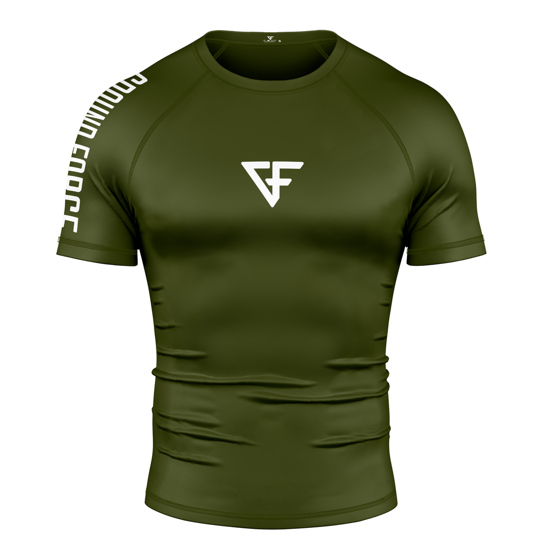 Aero Rashguard Military Green