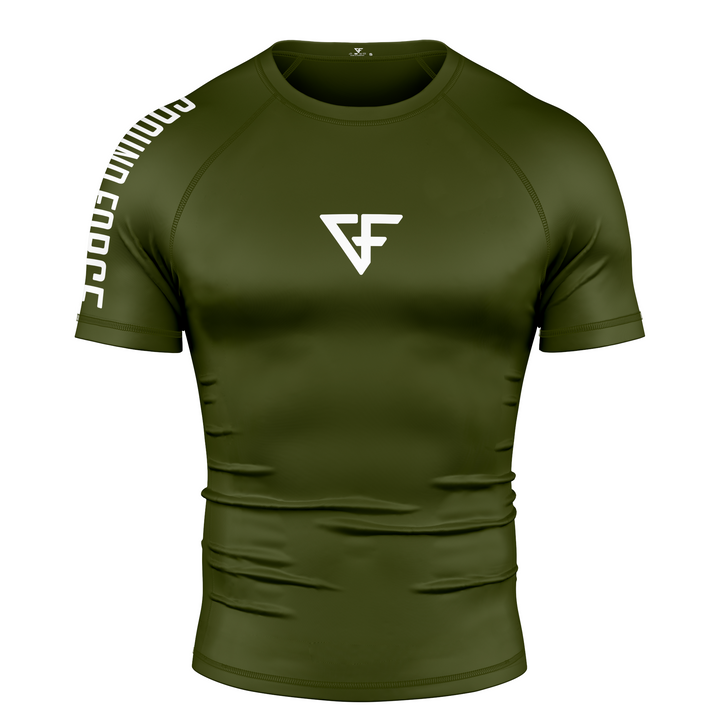 Aero Rashguard Military Green