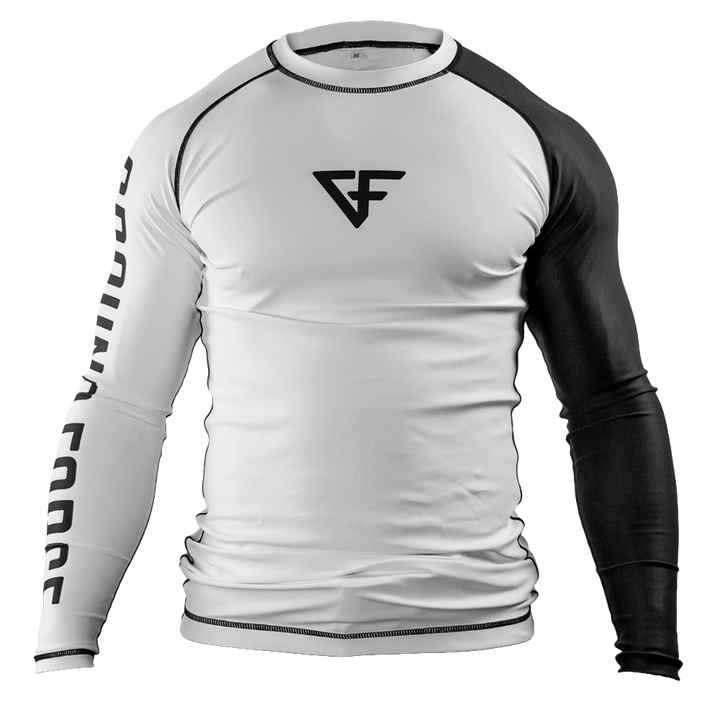 Rank Rash Guard Long Sleeve Black