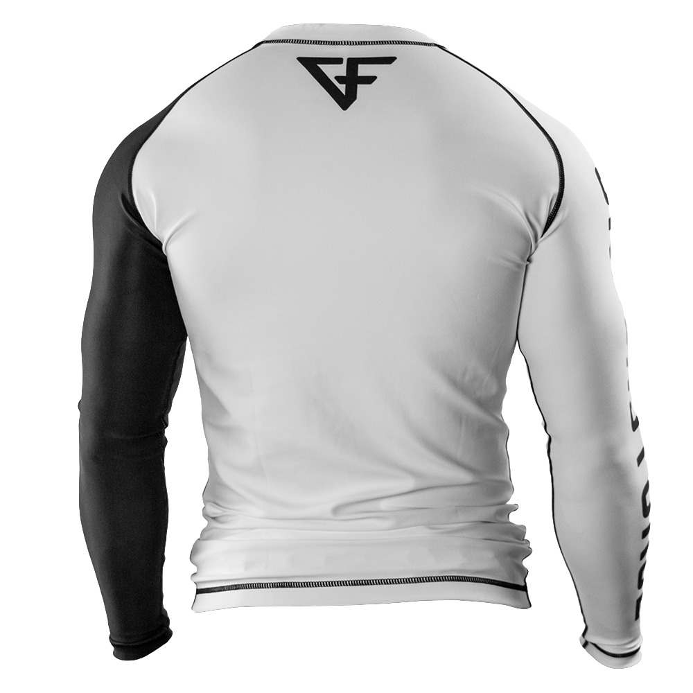 Rank Rash Guard Long Sleeve Black