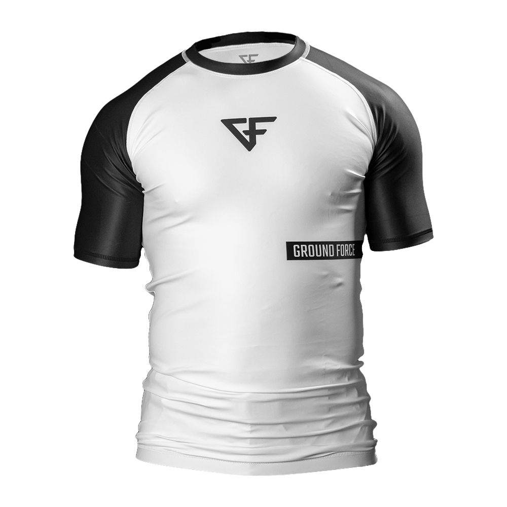 Rank Rashguard Short Sleeve Black