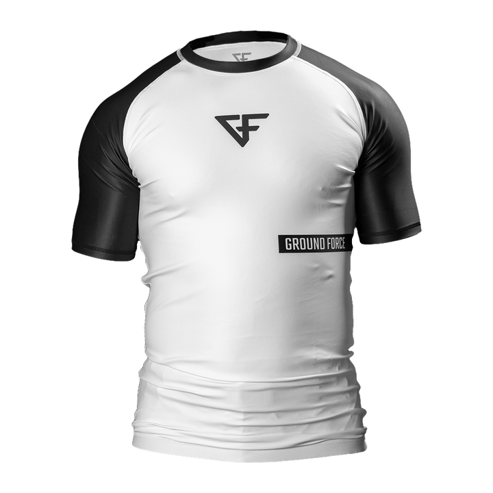 Rank Rashguard Short Sleeve Black