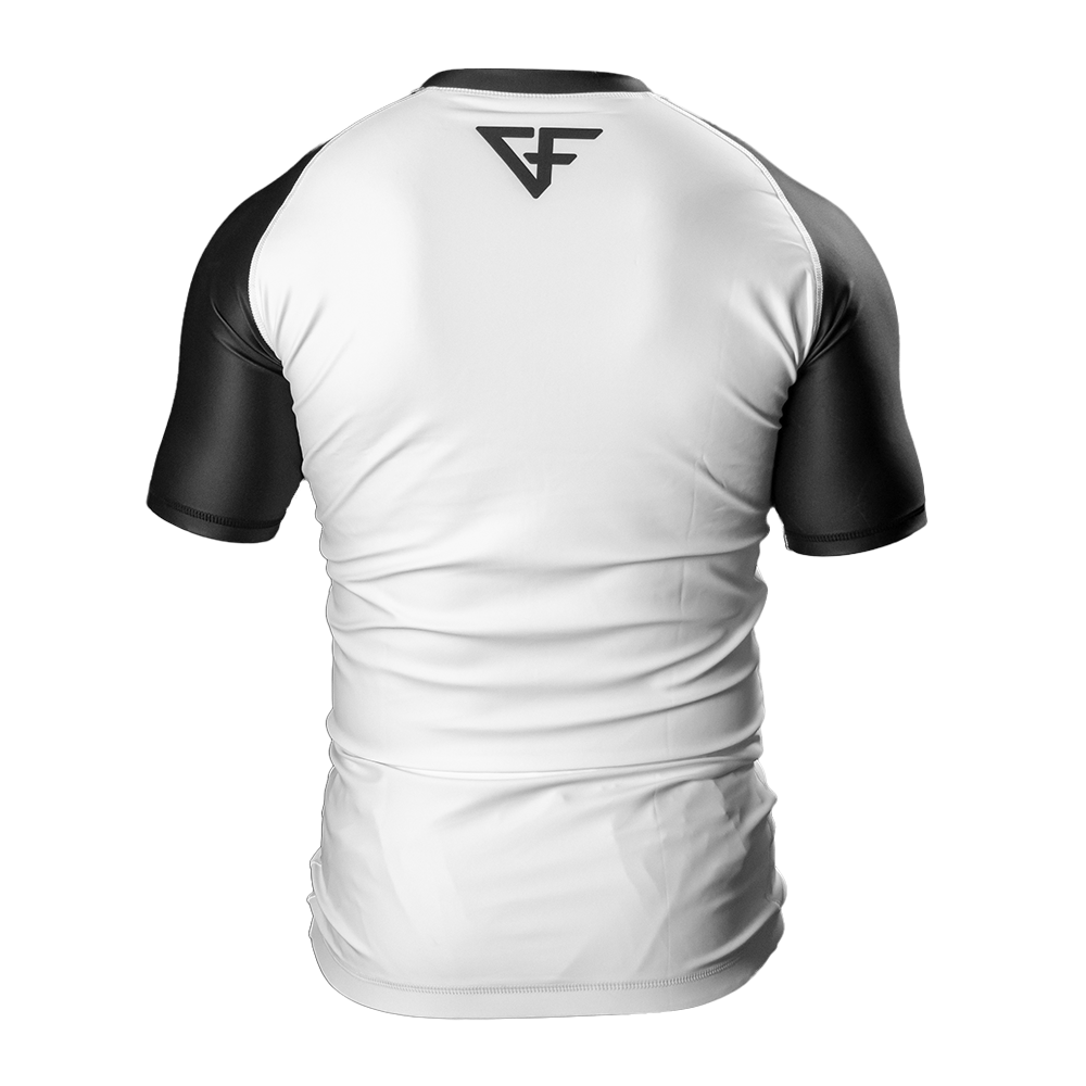Rank Rashguard Short Sleeve Black