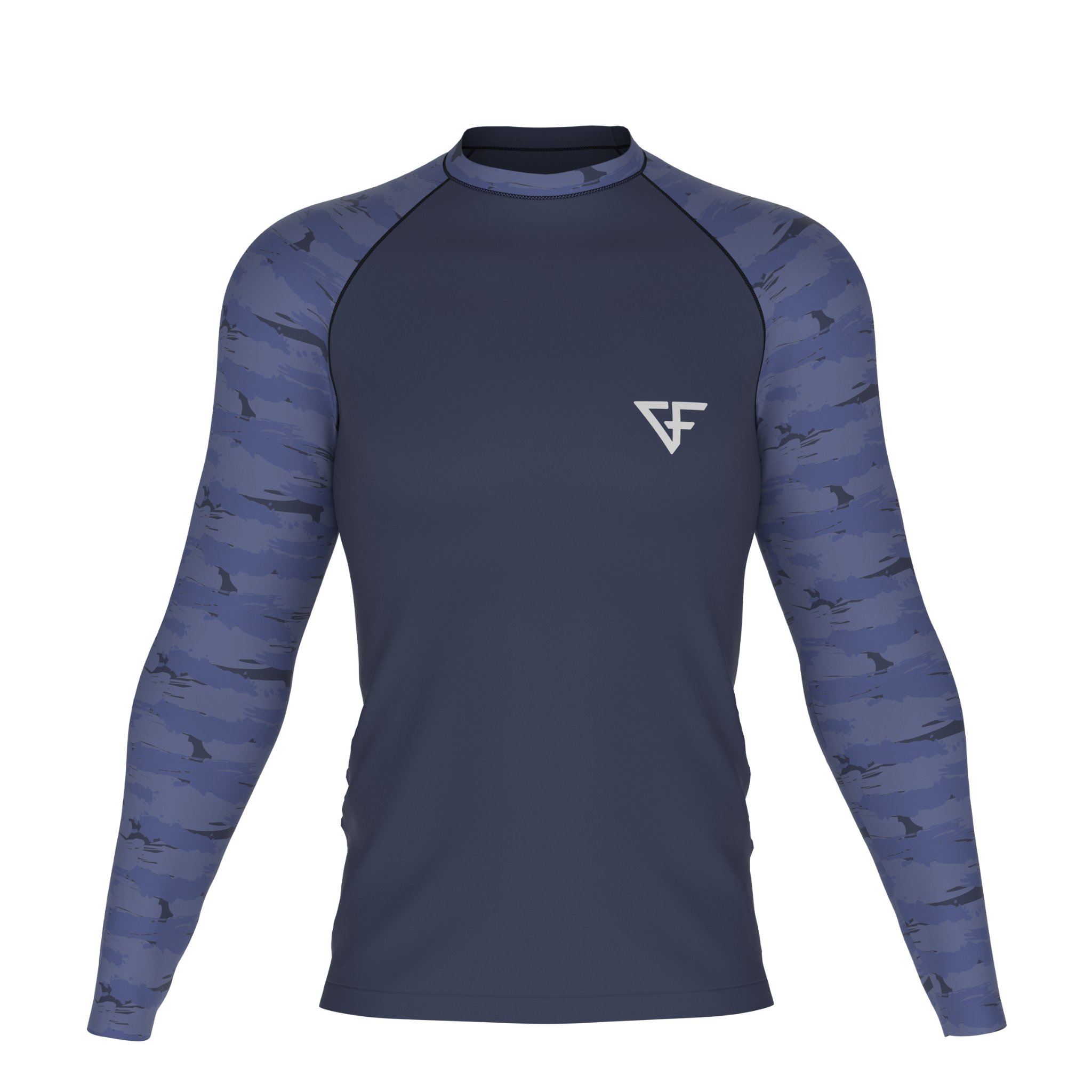 Hang Loose Rashguard - Blue – Ground Force Gear