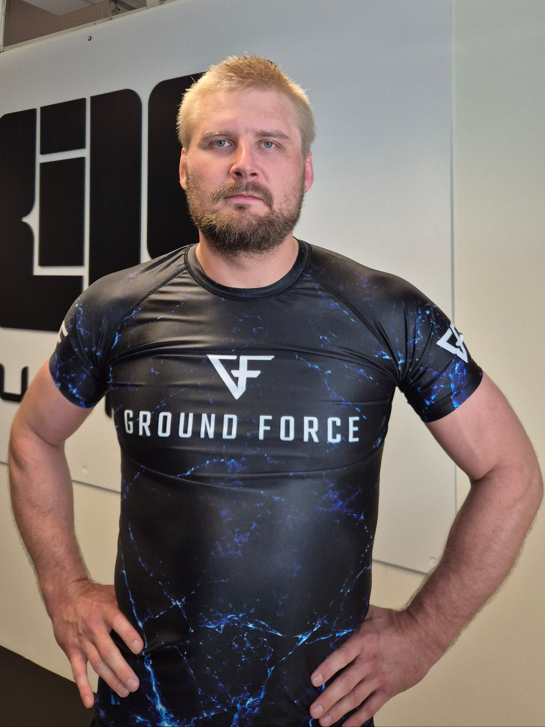 Heikki Jussila — Arctic Short-Sleeve Rashguard