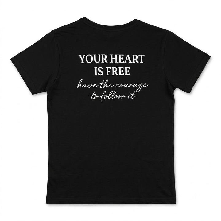 Follow Your Heart T-Shirt - Black