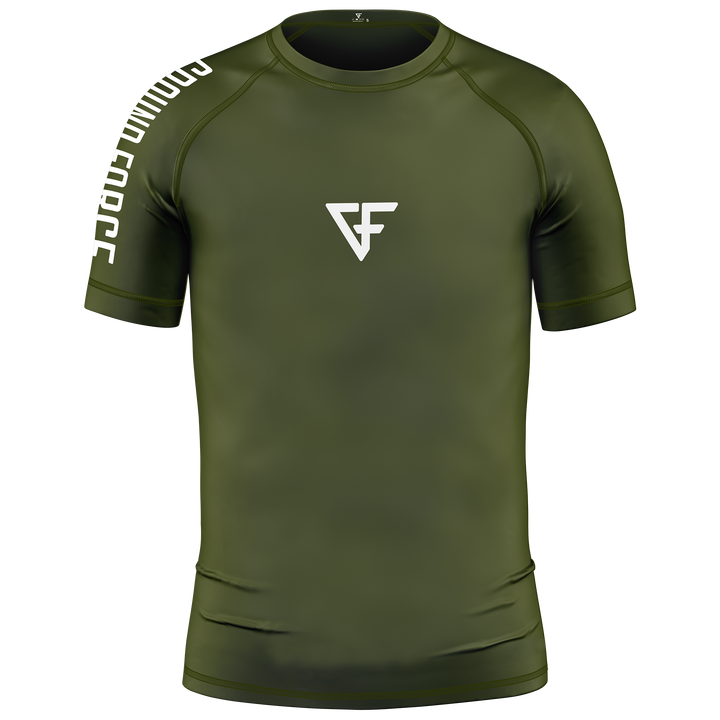 Aero Kids Rashguard Military Green