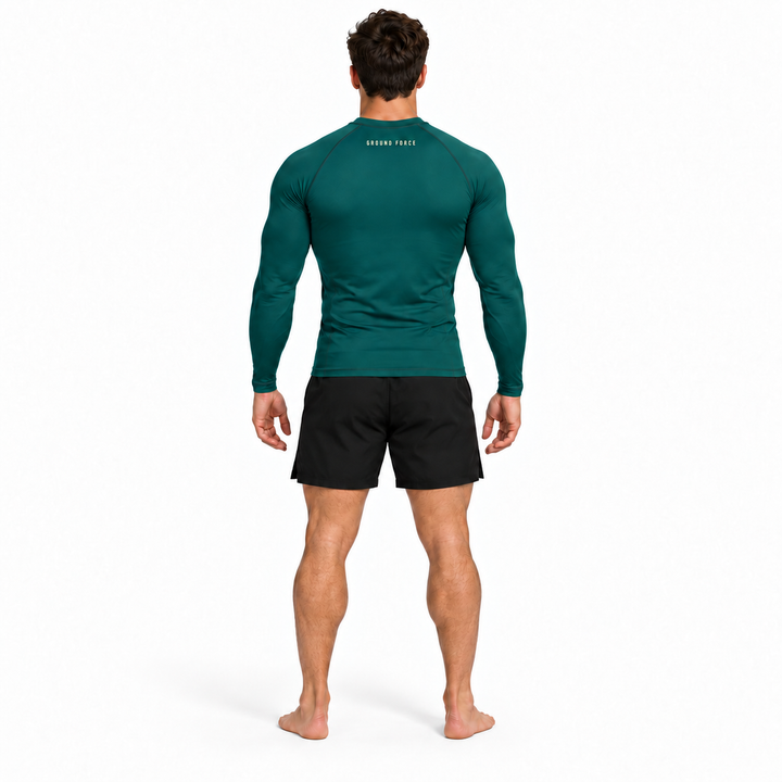 Bamboo Rashguard – Long Sleeve – Forest Green