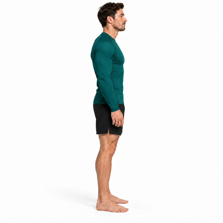 Bamboo Rashguard – Long Sleeve – Forest Green