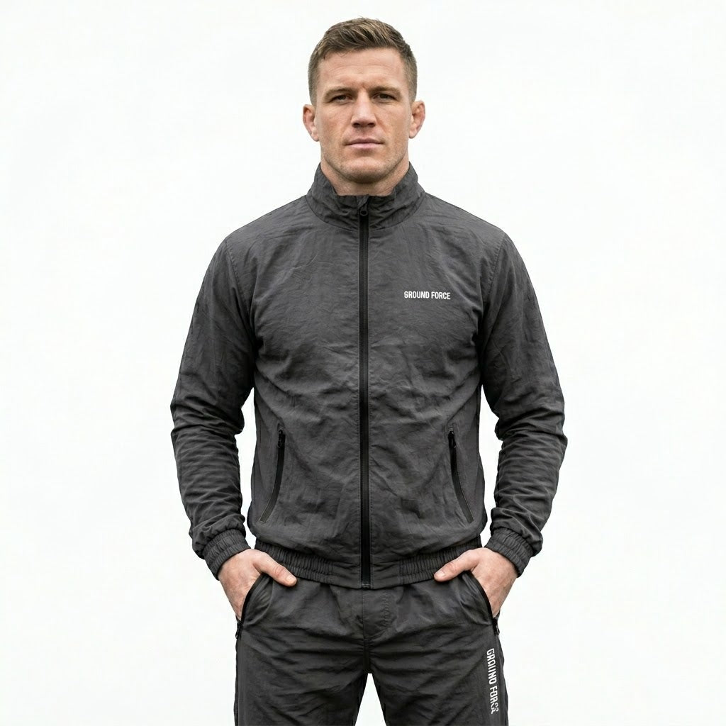 Ground Force Pro Tracksuit - Grey XXXL