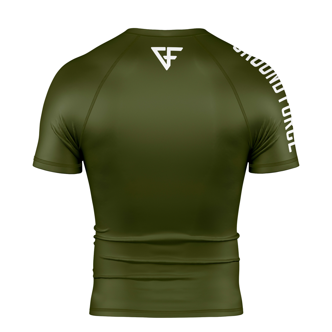 Aero Rashguard Military Green
