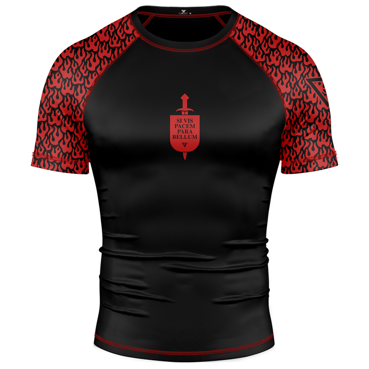 Jiu Jitsu Rashguard Ground Force Para Bellum