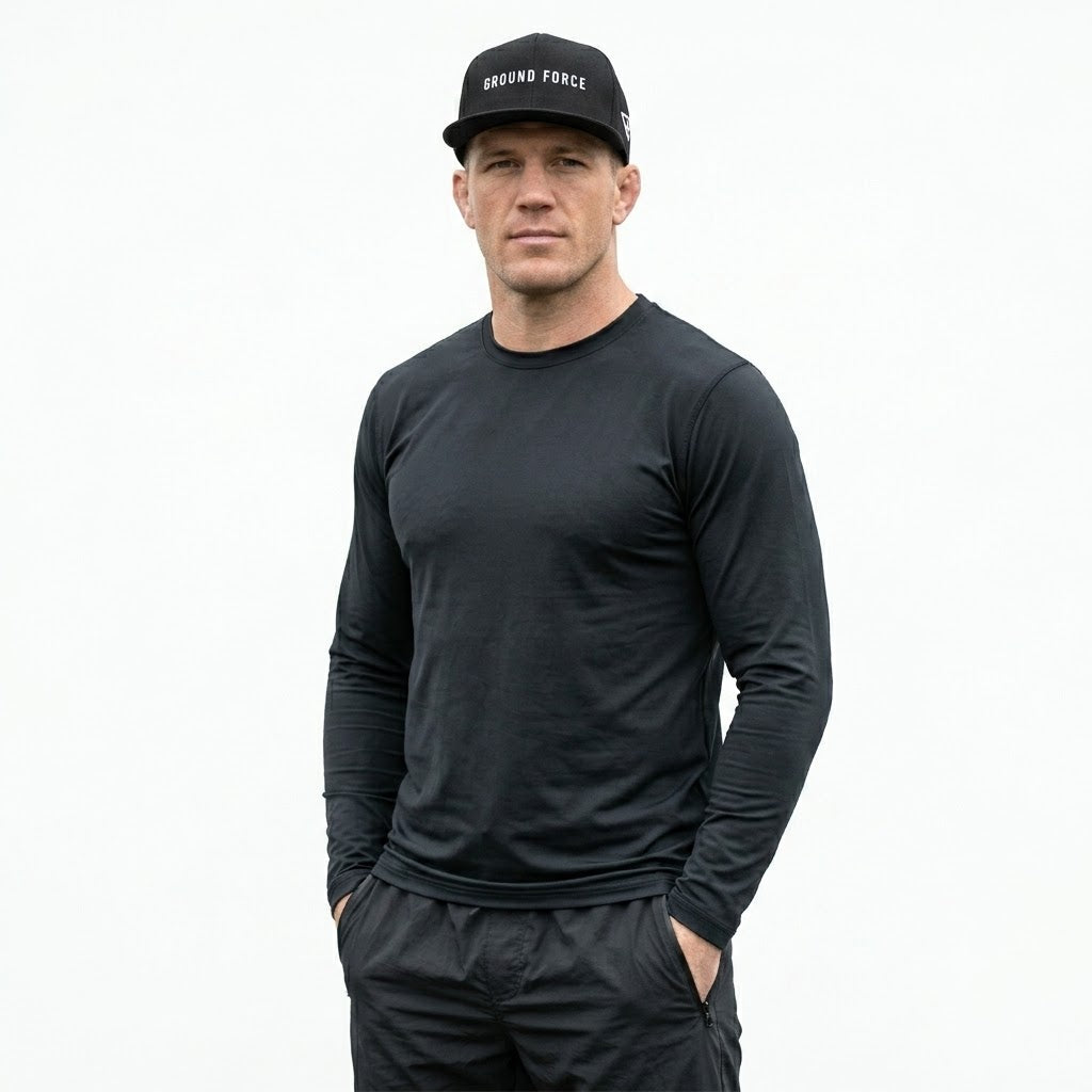 Ground Force Snapback Black