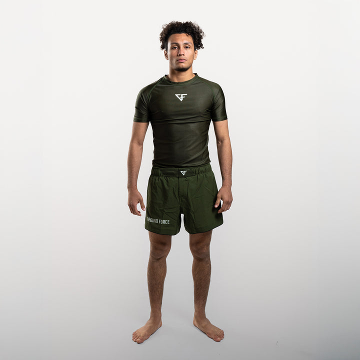 Aero Rashguard Military Green