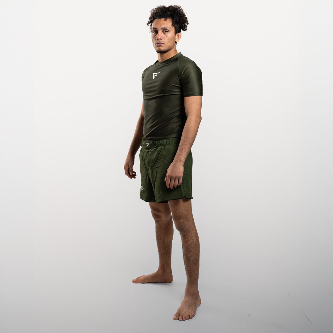Aero Rashguard Military Green
