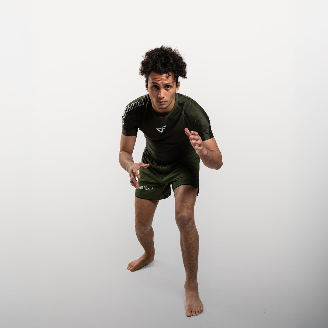 Aero Rashguard Military Green