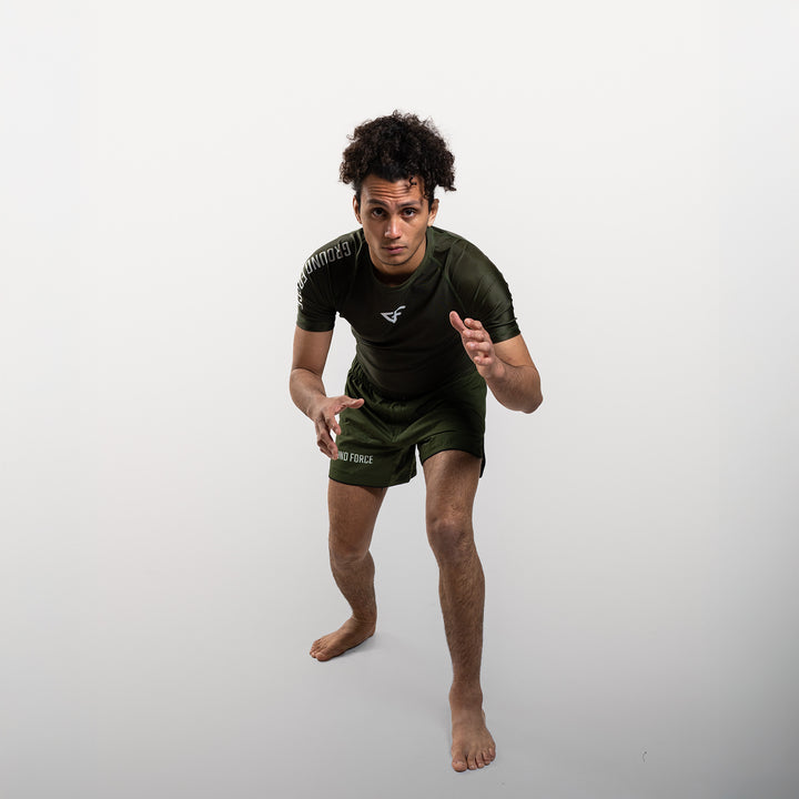 Aero Rashguard Military Green