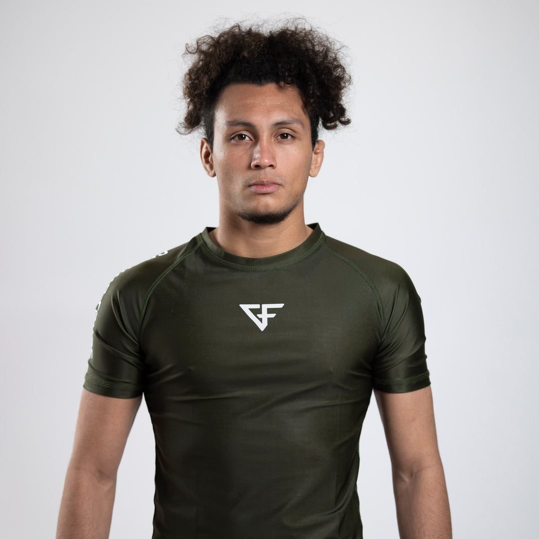 Aero Rashguard Military Green