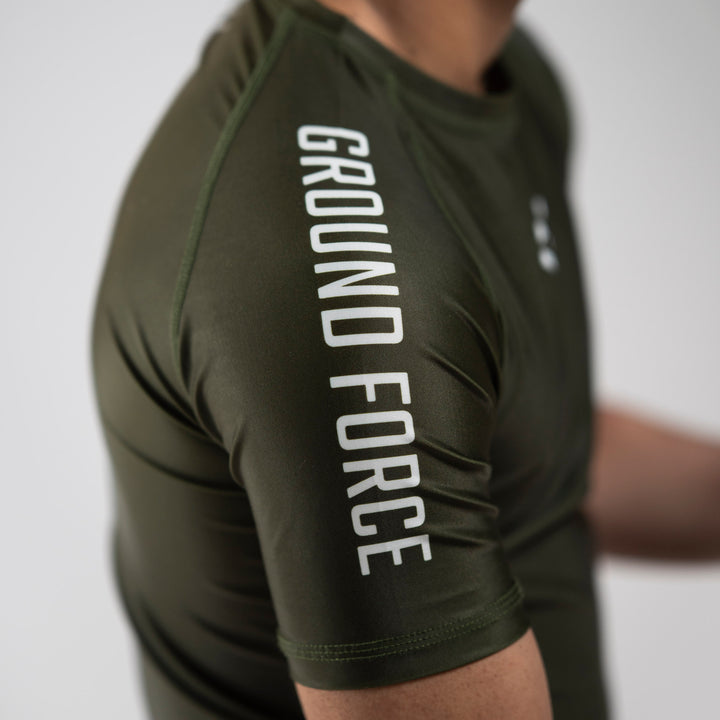 Aero Rashguard Military Green