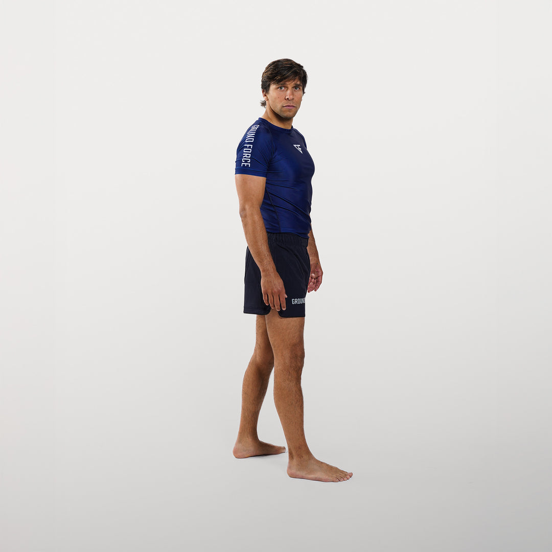 Aero Rashguard Navy Blue