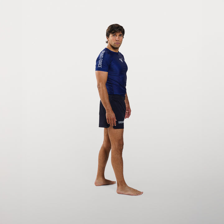 Aero Rashguard Navy Blue