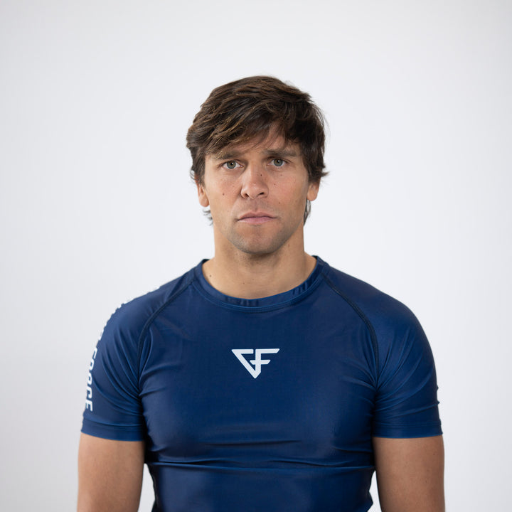 Aero Rashguard Navy Blue