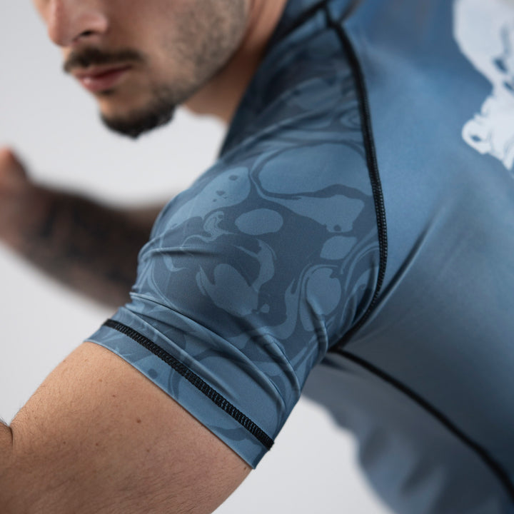 Wolf Rashguard Grey- Short Sleeve
