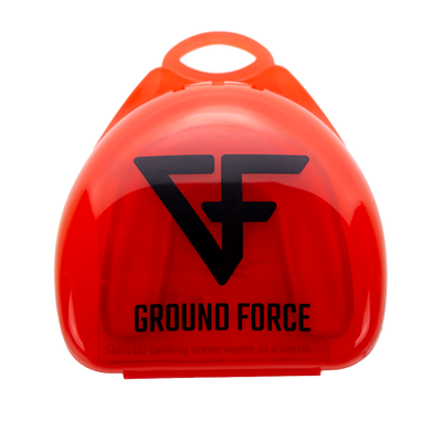 Competition Mouthguard Black & Red